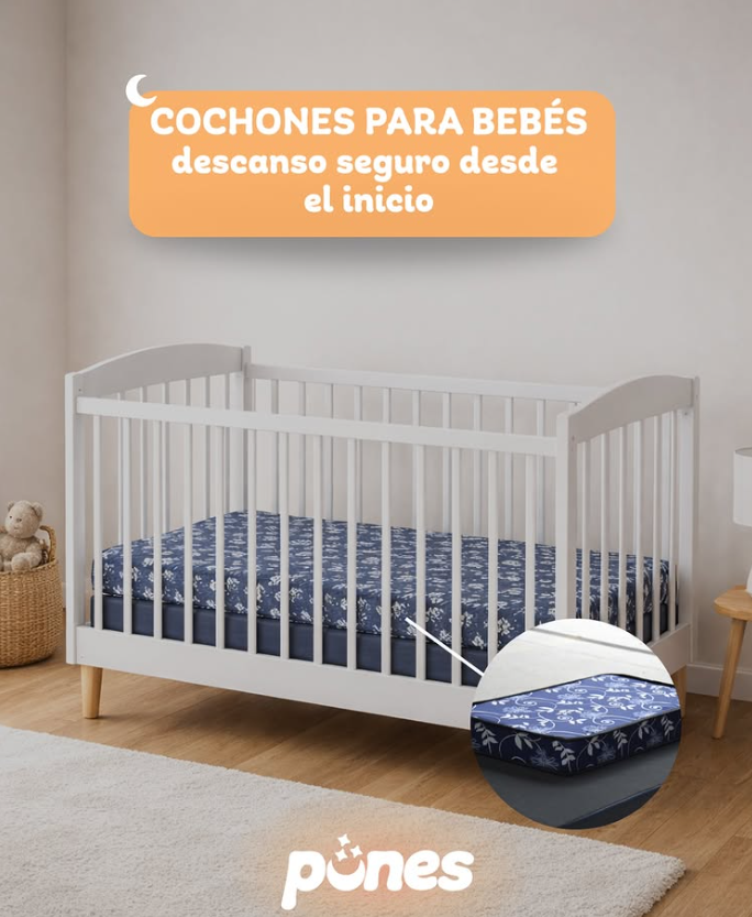 Colchones de Cuna Punes (Línea Bebés & Infantil)